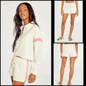 Wildfox Candy Stripe Miami Terry  Short L